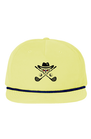 Roman Skull Logo Golf Cap