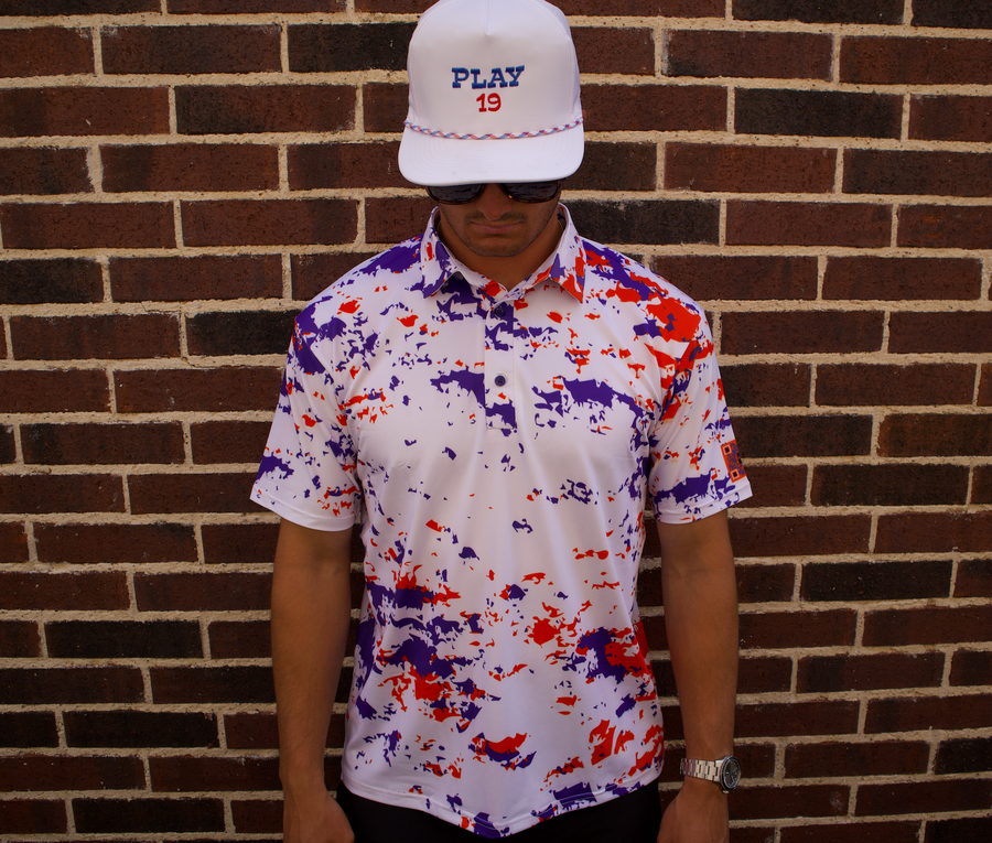 The "Patriotic Paint Splatter"
