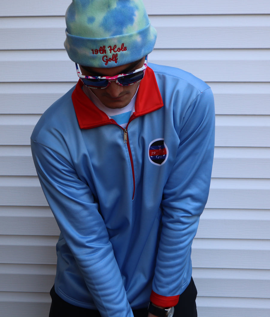 Baby Blue Q-Zip