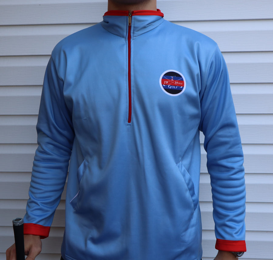 Baby Blue Q-Zip