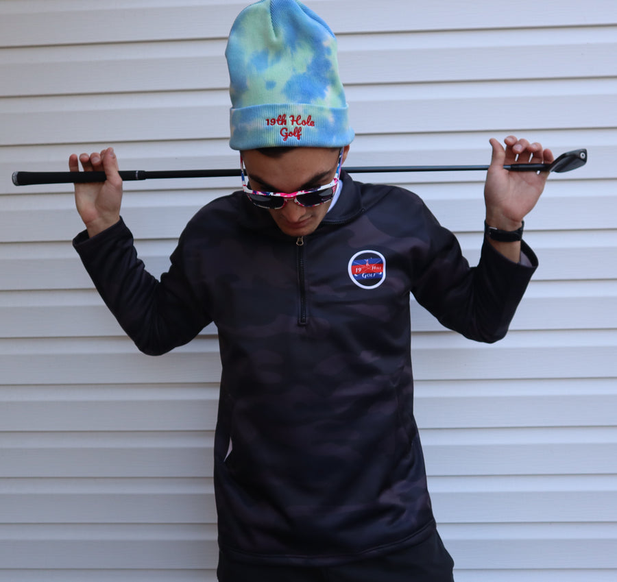 Midnight Camo Q-Zip