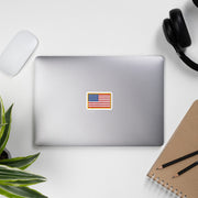 Military Flag Patch Sticker