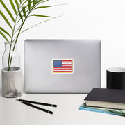 Military Flag Patch Sticker